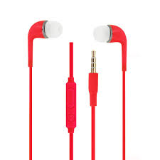 Ph26 Auriculares In-Ear Rojos de Silicona Ultra Confort