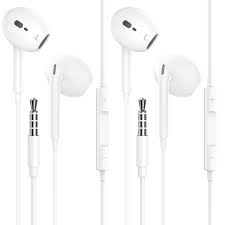 Pack de 2 Auriculares In Ear con Micrófono
