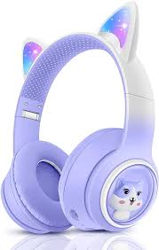 Auriculares Inalámbricos JYPS para Niños con Diseño de Orejas