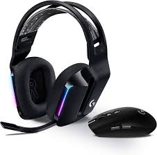 Combo Logitech: Ratón Gaming Inalámbrico y Auriculares