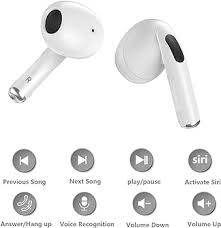 Auriculares Inalámbricos MOSON con Bluetooth 5.3 y 40 Horas de Batería