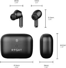 RYGHT - MEJI ANC - Auriculares Inalámbricos con Cancelación de Ruido