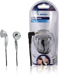 Auriculares HQ HP107IE2 - Botón Negro y Plateado