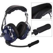 Auriculares de Aviación ASHATA con Protección Auditiva