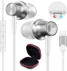 Auriculares USB C Compatibles con iPhone y Galaxy